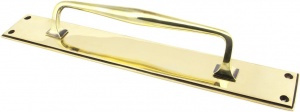 425mm Art Deco Pull Handle on Backplate